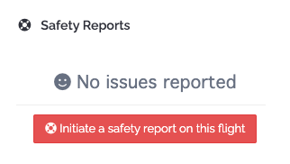 create a safety report from any flight